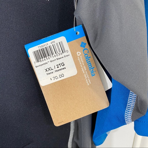 Columbia Backpaddle Short Sleeve Crew - Picture 12 of 15
